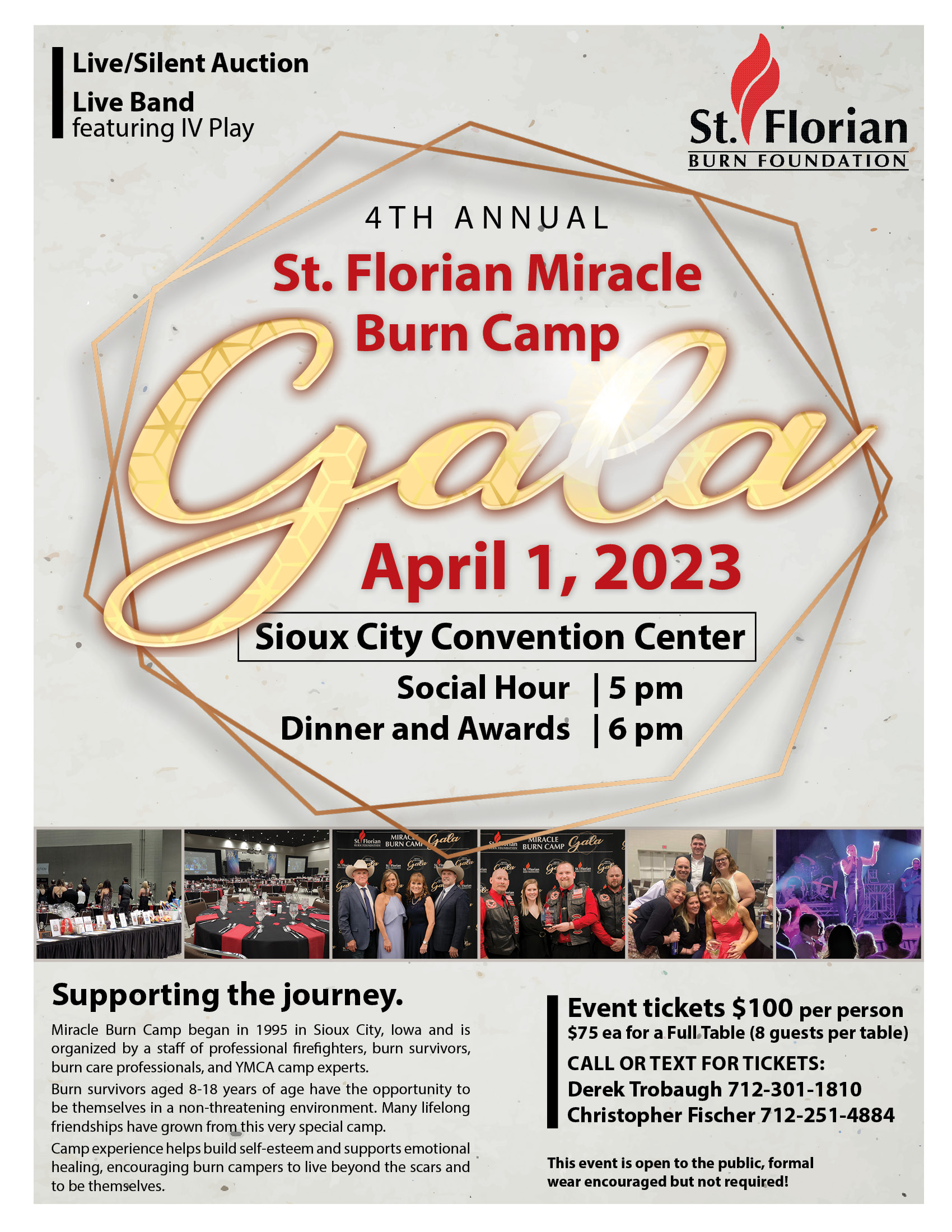 Annual St. Florian Miracle Burn Camp Gala St. Florian Burn Foundation